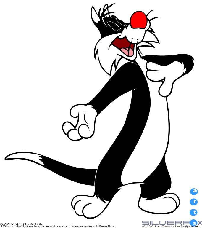 free clipart sylvester the cat - photo #8