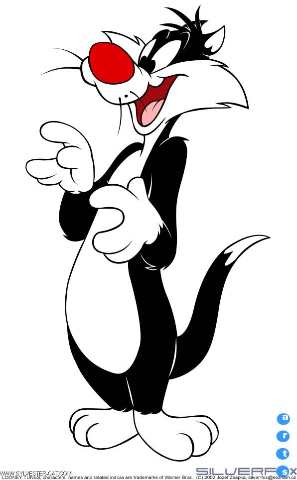 free clipart sylvester the cat - photo #14